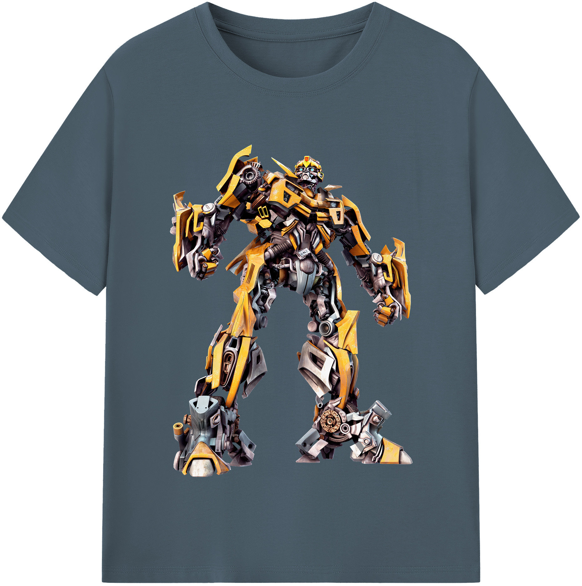 （画像用） Transformers トランスフォーマー 綿100％半袖Tシャツ（フロントプリント）